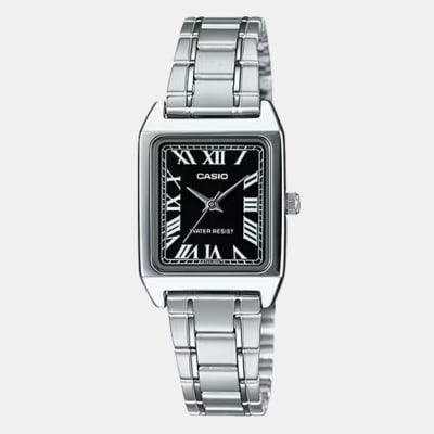 Reloj Casio Tank LTP-V007D-1BUDF Análogo Acero Plateado Mujer