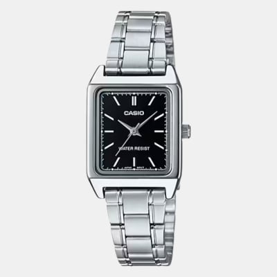 Reloj Casio Tank LTP-V007D-1EUDF Análogo Acero Plateado Mujer