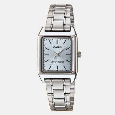 Reloj Casio Tank LTP-V007D-2EUDF Análogo Acero Plateado Mujer