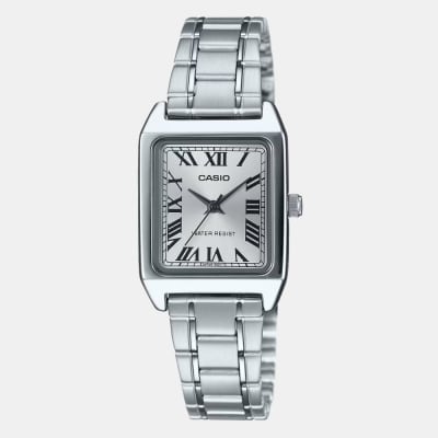 Reloj Casio Tank LTP-V007D-7BUDF Análogo Acero Plateado Mujer