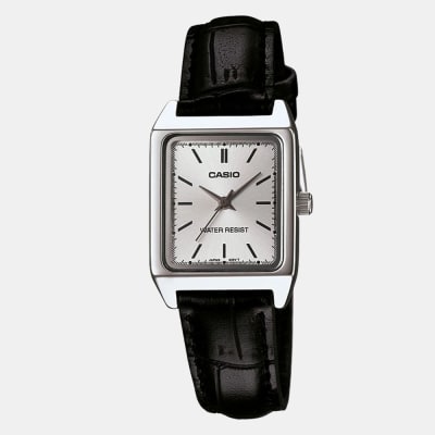 Reloj Casio Tank  LTP-V007L-7E1UDF Análogo Acero Plateado Mujer