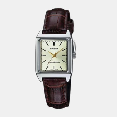 Reloj Casio Tank LTP-V007L-9EUDF Análogo Acero Plateado Mujer