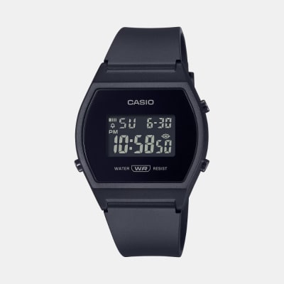 Reloj Casio Vintage LW-204-1B Digita Resina Negro Unisex