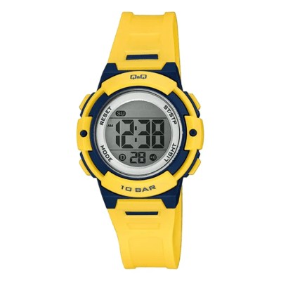 RELOJ Q&Q M185J003Y NEGRO/AMARILLO INFANTIL