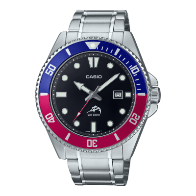 RELOJ CASIO MARLIN MDV-106DD-1A2VCF PLATEADO