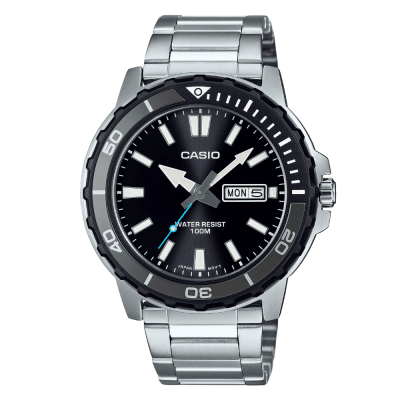 RELOJ CASIO MTD-125D-1A3VDF QUARTZ PLATEADO