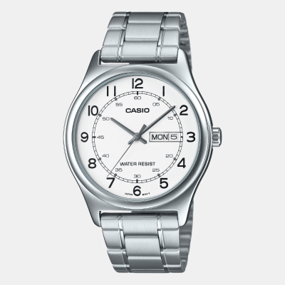 Reloj Casio Clásico MTP-V006D-7B2UDF Acero Análogo Casio Dress Plateado Hombre