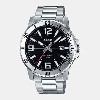 Reloj Casio MTP-VD01D-1BVUDF Deportivo Acero Análogo Plateado Hombre