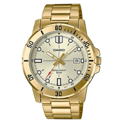 RELOJ CASIO MTP-VD01G-9EVUD CLASICO DORADO