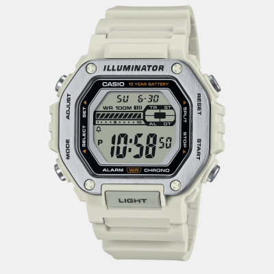 Reloj Casio Deportivo MWD-110H-8AVDF Heavy Duty Aesthetics Digital Blanco Hombre