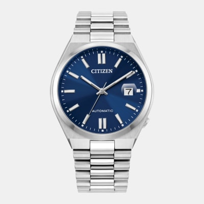 Reloj Citizen Tsuyosa NJ0150-56L Acero Plateado Automático Azul Hombre