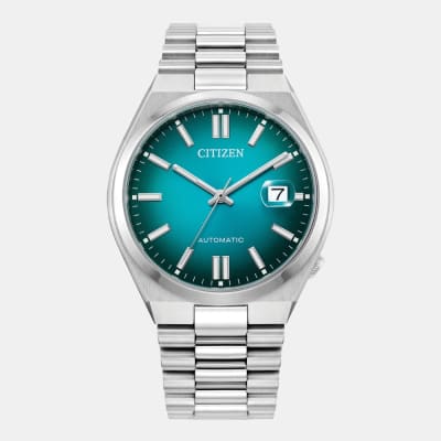 Reloj Citizen Tsuyosa NJ0151-53X Acero Plateado Automático Turquesa sombreado Hombre