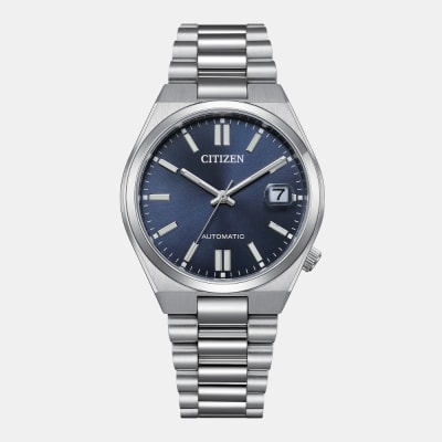 Reloj Citizen Tsuyosa NJ0200-50M Acero Plateado Automático Azul Unisex