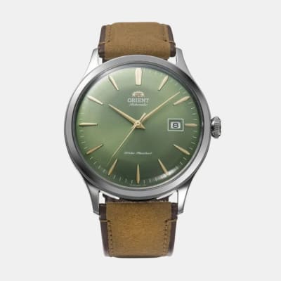 Reloj Orient Bambino RA-AC0P01E30B Version 4 Automático Clásico Plateado Verde Hombre