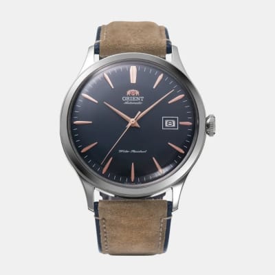 Reloj Orient Bambino RA-AC0P02L30B Version 4 Automático Clásico Plateado Azul Hombre