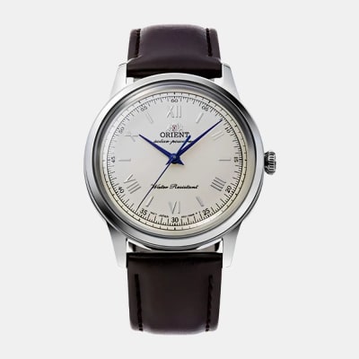 Reloj Orient Bambino RA-WK0003G10B Solar Quartz Clásico Plateado Hombre