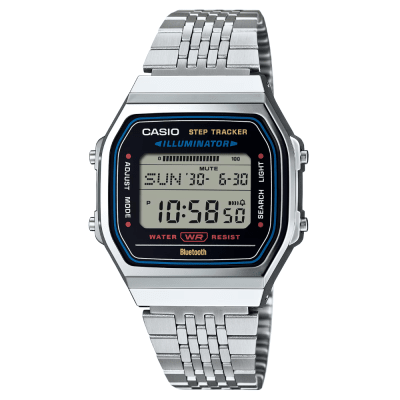 Reloj Casio Vintage ABL-100WE-1ADF Bluetooth Digital Plateado Unisex