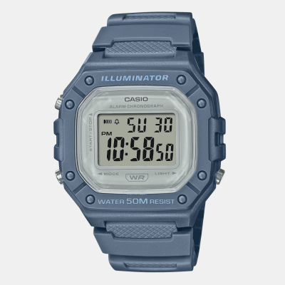 Reloj Casio Deportivo W-218HC-2AVDF Resina Digital Celeste Unisex