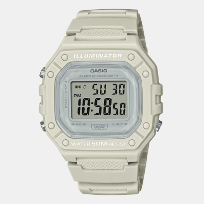Reloj Casio Deportivo W-218HC-8AVDF Resina Digital Beige Unisex