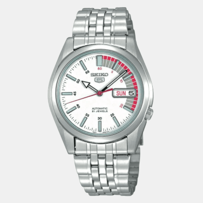 Reloj Seiko Automático SNK369K1 Plateado Hombre
