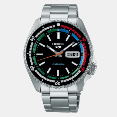 Reloj Seiko Automático SRPK13K1Regata Plateado Hombre