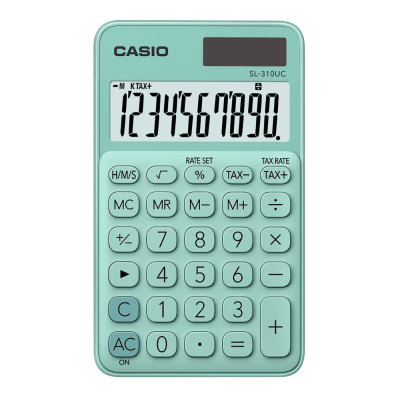 CALCULADORA CASIO SL-310UC-GN