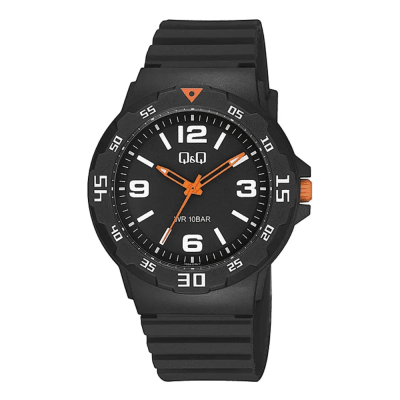 RELOJ Q&Q V02A-015VY NEGRO