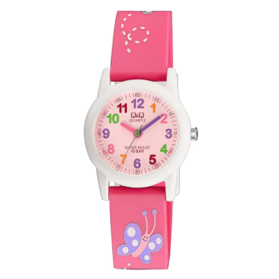 RELOJ Q&Q VR99J002Y ROSADO NIÑA