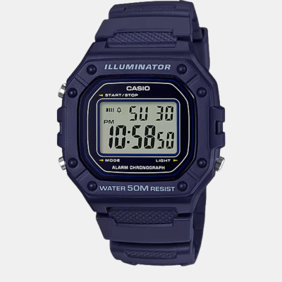 Reloj Casio Deportivo W-218H-2AVDF Resina Digital Azul Hombre