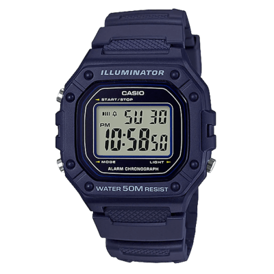 RELOJ CASIO W-218H-2AVDF ILLUMINATOR DIGITAL AZUL