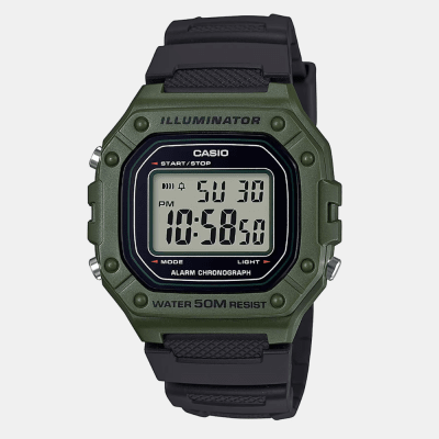 Reloj Casio Deportivo W-218H-3AVDF Resina Digital Verde Hombre
