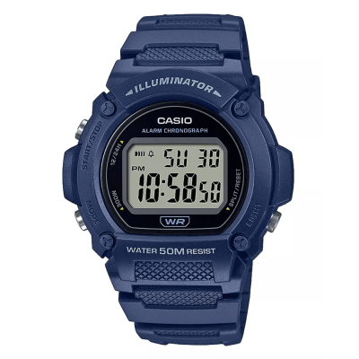 RELOJ CASIO W-219H-2AVDF DIGITAL AZUL