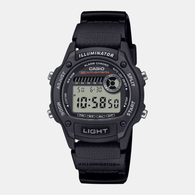 Reloj Casio Deportivo W-220H-1AVDF Illuminator Digital Negro/Gris Hombre