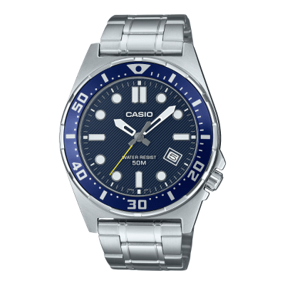 RELOJ CASIO MTD-135D-2AVDF PLATEADO