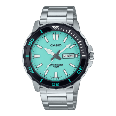 RELOJ CASIO MTD-125D-2A2VDF PLATEADO