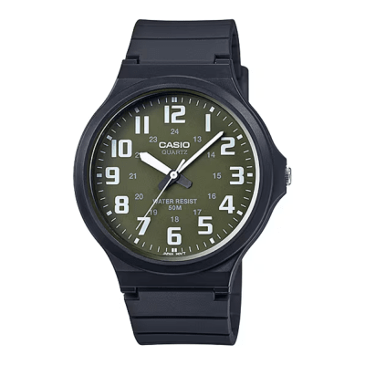RELOJ CASIO MW-240-3BVDF NEGRO