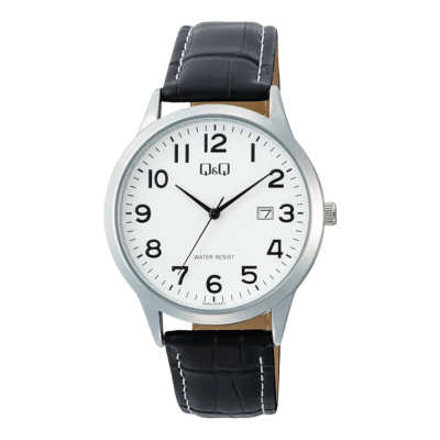 RELOJ Q&Q A44A-004PY PLATEADO