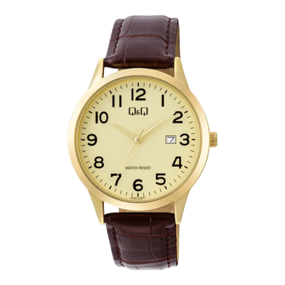 RELOJ Q&Q A44A-006PY DORADO