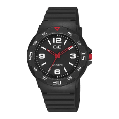 RELOJ Q&Q V02A-013VY NEGRO