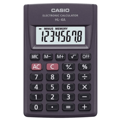 CALCULADORA CASIO HL-4A