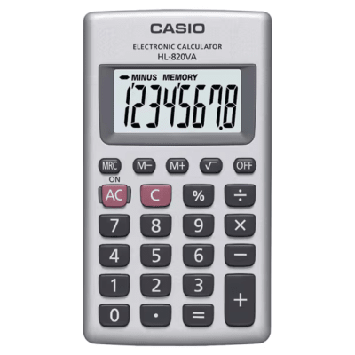 CALCULADORA CASIO HL-820VA