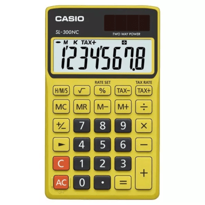CALCULADORA CASIO SL-300NCB-YW