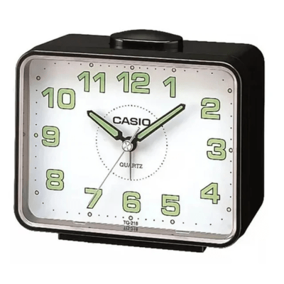 DESPERTADOR CASIO TQ-218-1BDF NEGRO
