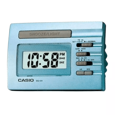 DESPERTADOR CASIO DQ-541D-2RDF CELESTE