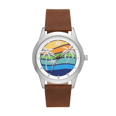 RELOJ SKECHERS SR5129 PLATEADO