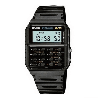 RELOJ CASIO CA-53W-1Z CALCULADORA NEGRO