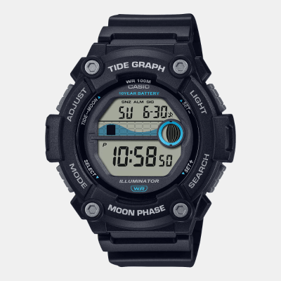 Reloj Casio Deportivo WS-1300H-1AVCF Resina Digital Negro Hombre