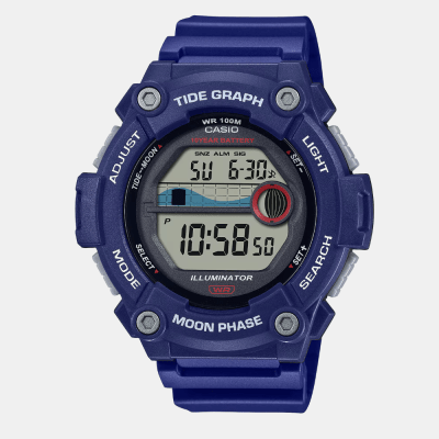 Reloj Casio Deportivo WS-1300H-2AVCF Resina Digital Azul Hombre