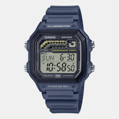 Reloj Casio Deportivo WS-1600H-2AVCF Resina Digital Azul Hombre