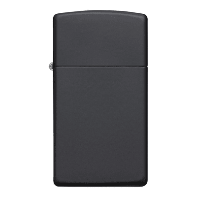 ENCENDEDOR ZIPPO 1618 SLIM BLACK MATTE
